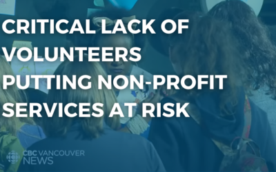Critical Lack of Volunteers Putting Non-Profit Services at Risk